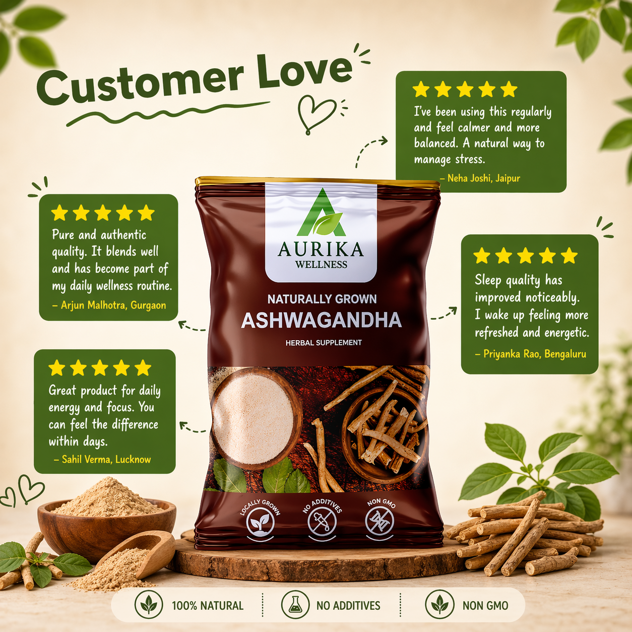 Aurika Ashwagandha Powder