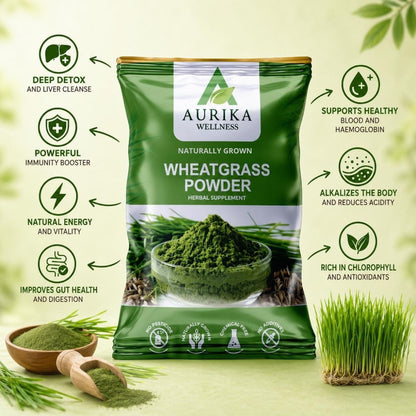 Aurika Wheatgrass Powder