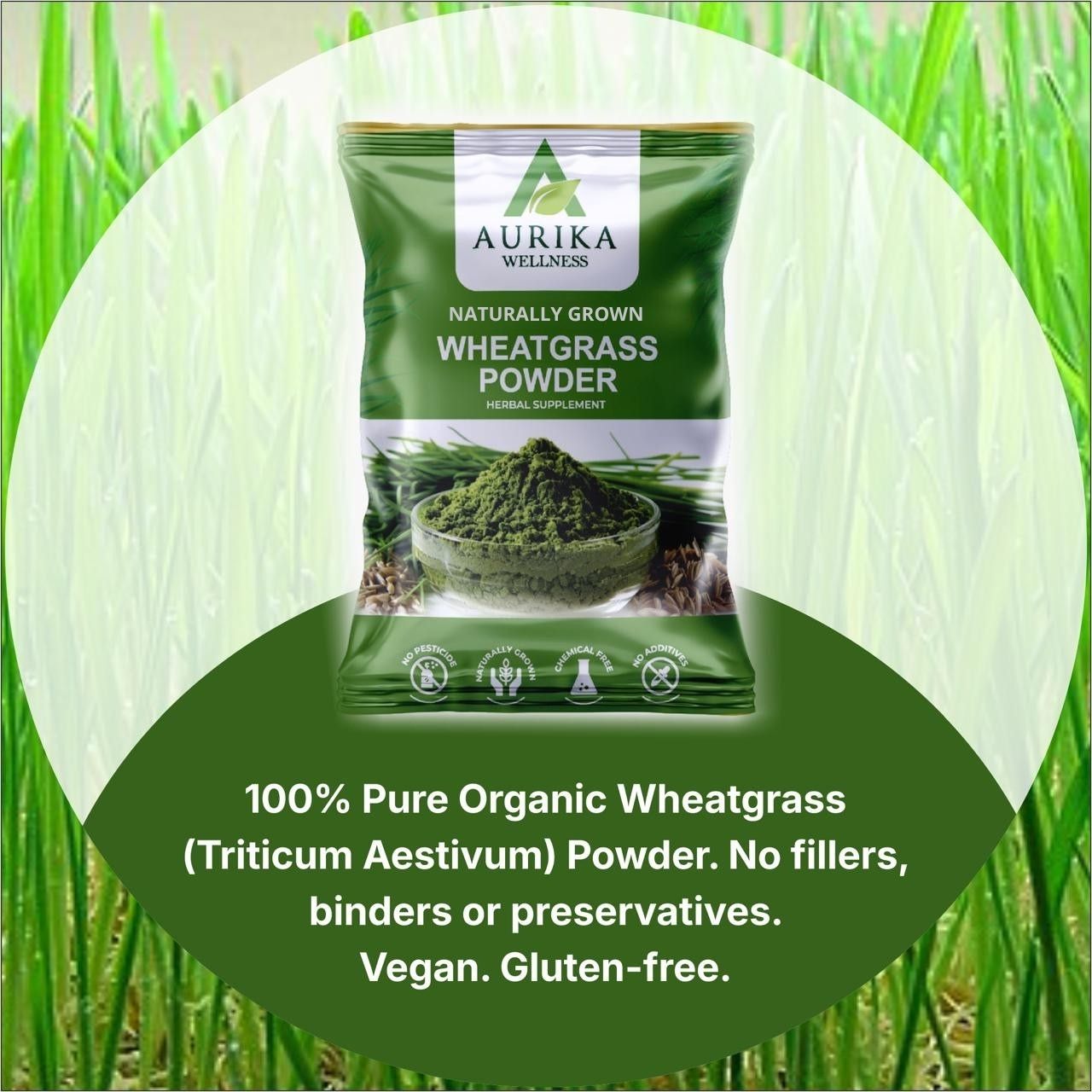 Aurika Wheatgrass Powder