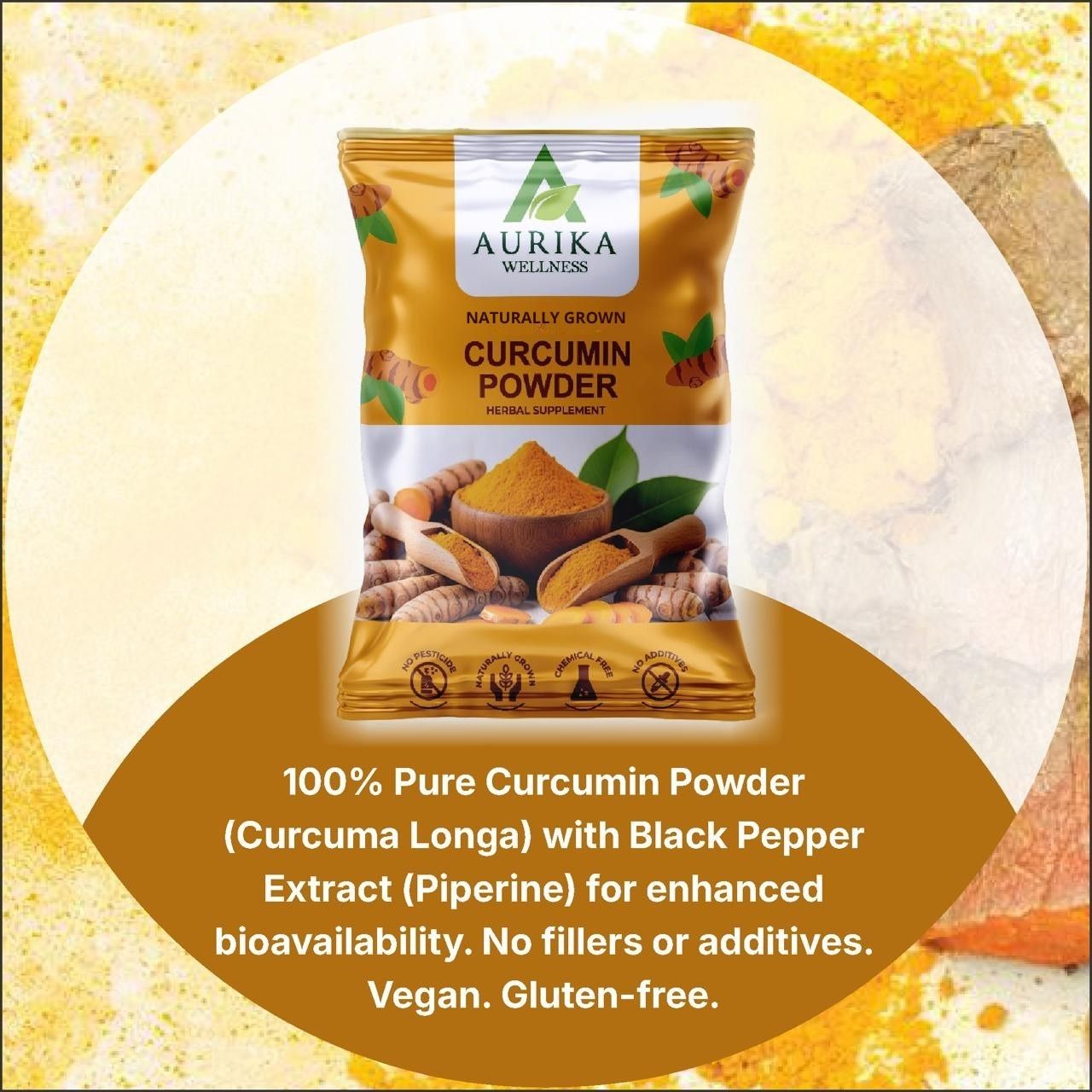 Aurika Curcumin (Turmeric) Powder