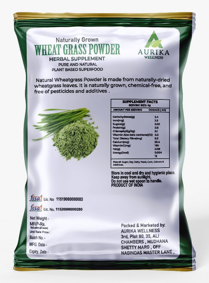 Aurika Wheatgrass Powder