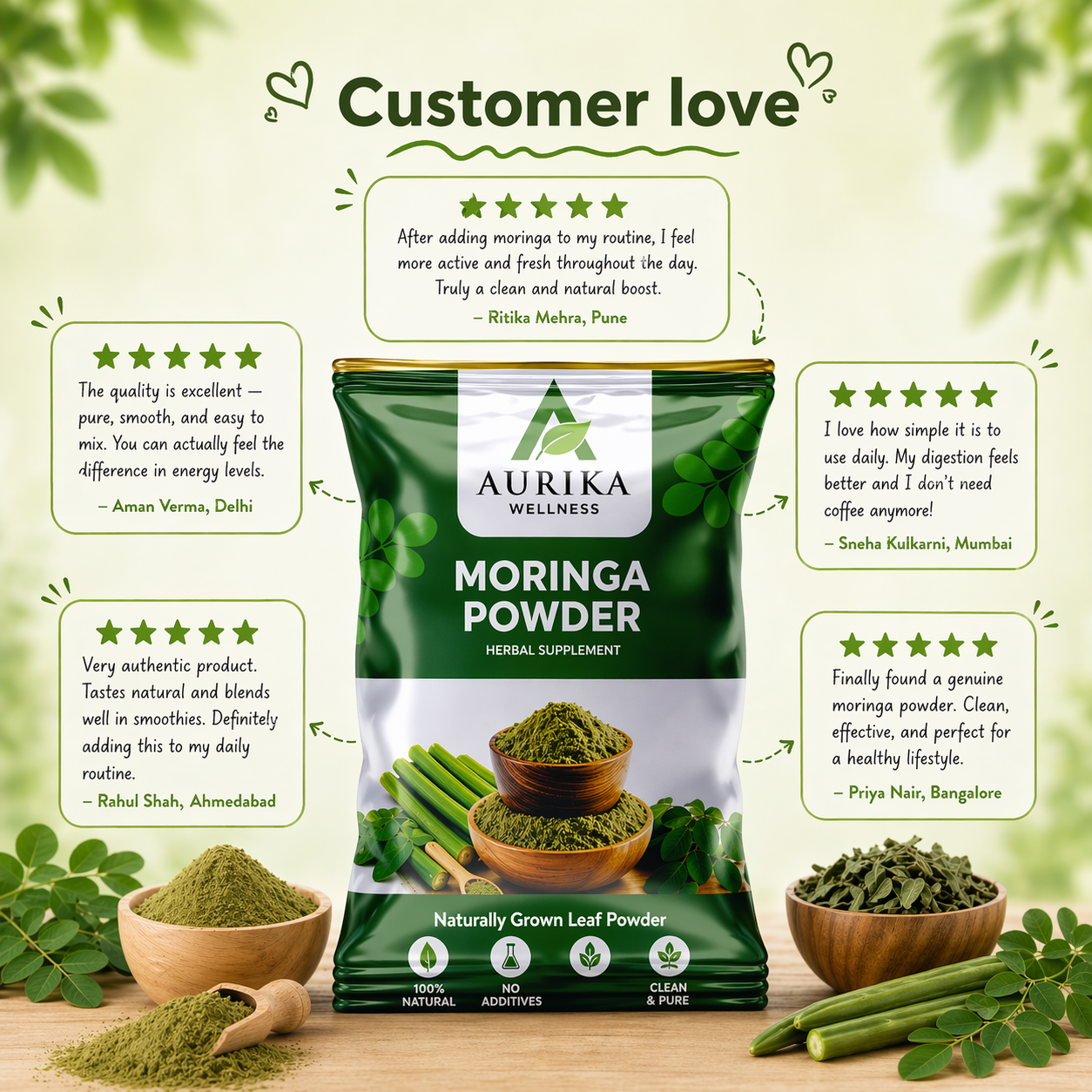 Aurika Moringa Powder