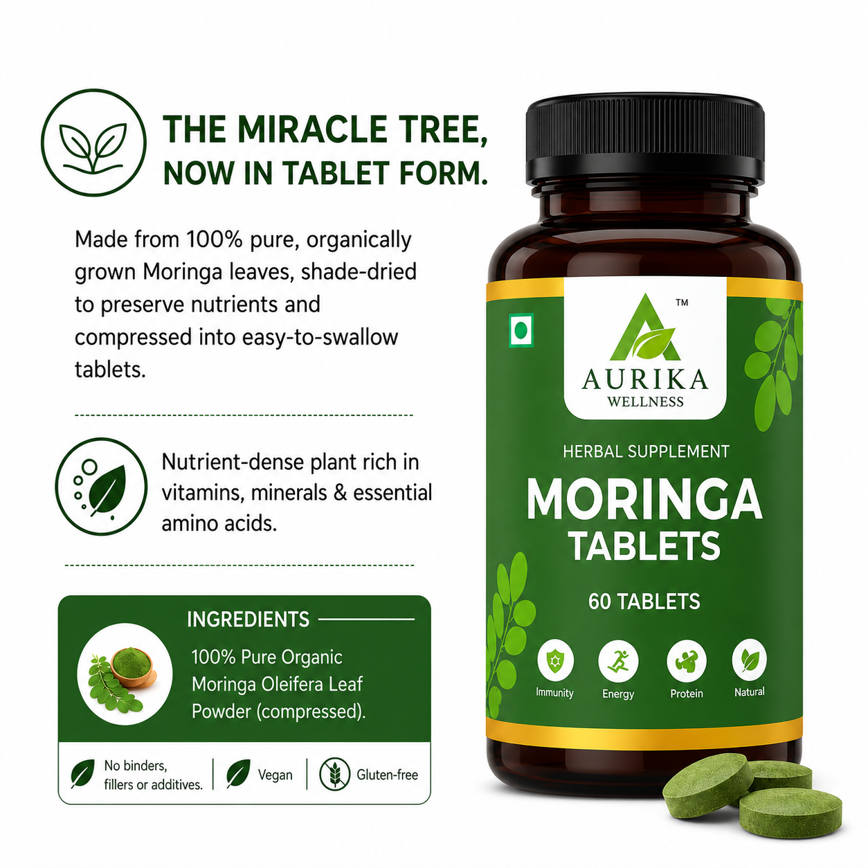 Aurika Moringa Tablets