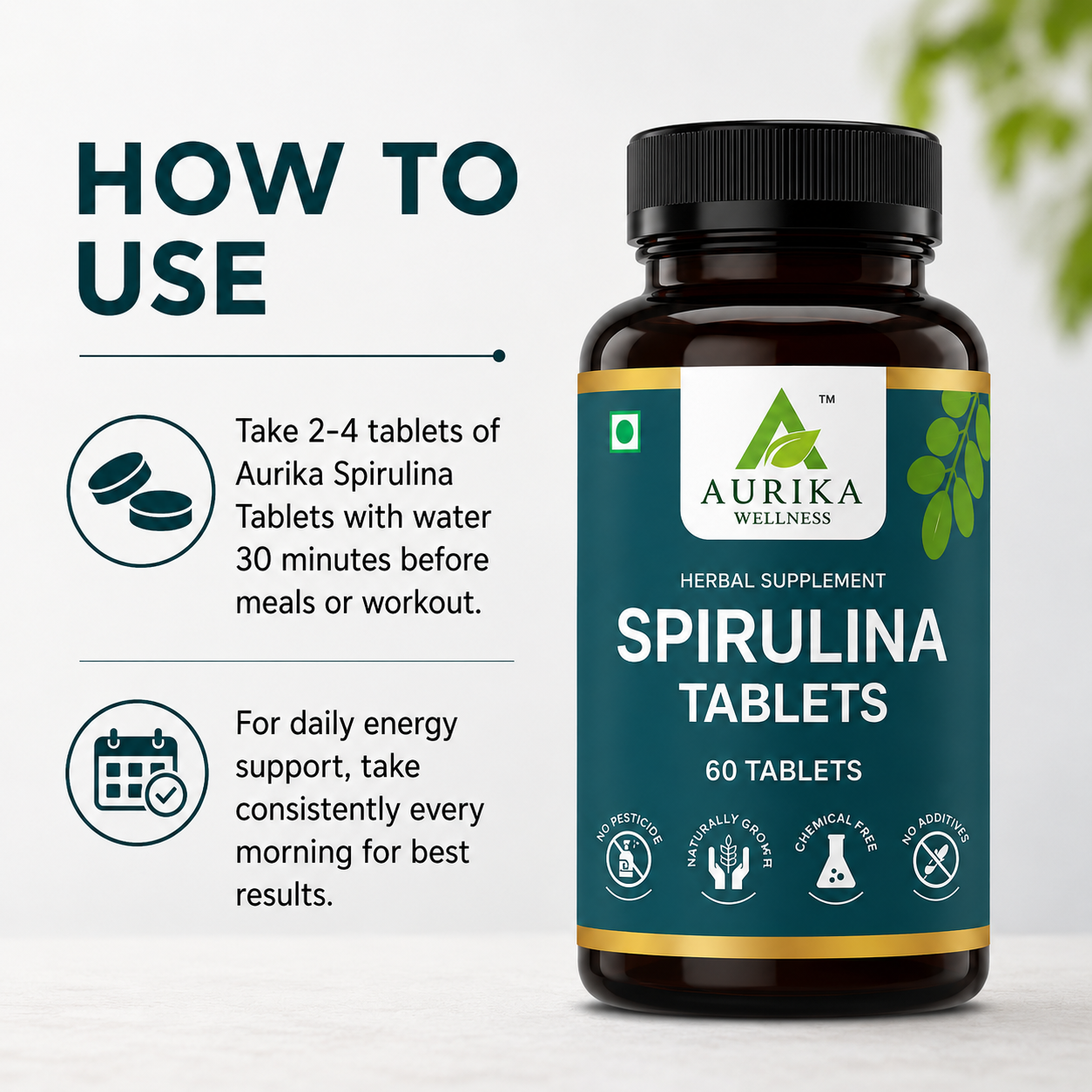 Aurika Spirulina Tablets