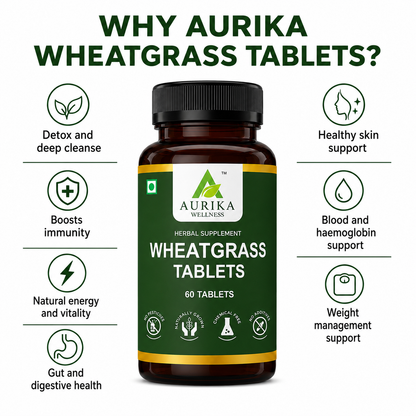 Aurika Wheatgrass Tablets