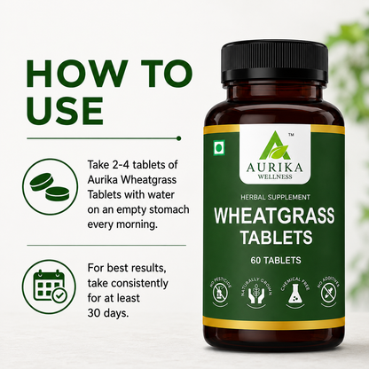 Aurika Wheatgrass Tablets