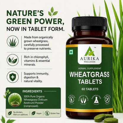Aurika Wheatgrass Tablets